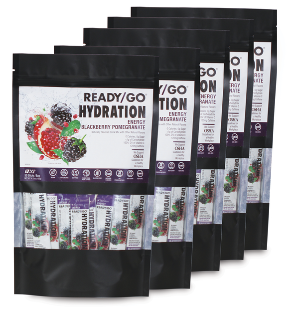 Ready/Go® Hydration ENERGY BLACKBERRY POMEGRANATE 50 Count Bags (5 Pack)