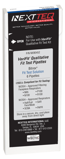Bitrex® Fit Test Solution, 6 pk pipettes NX90452