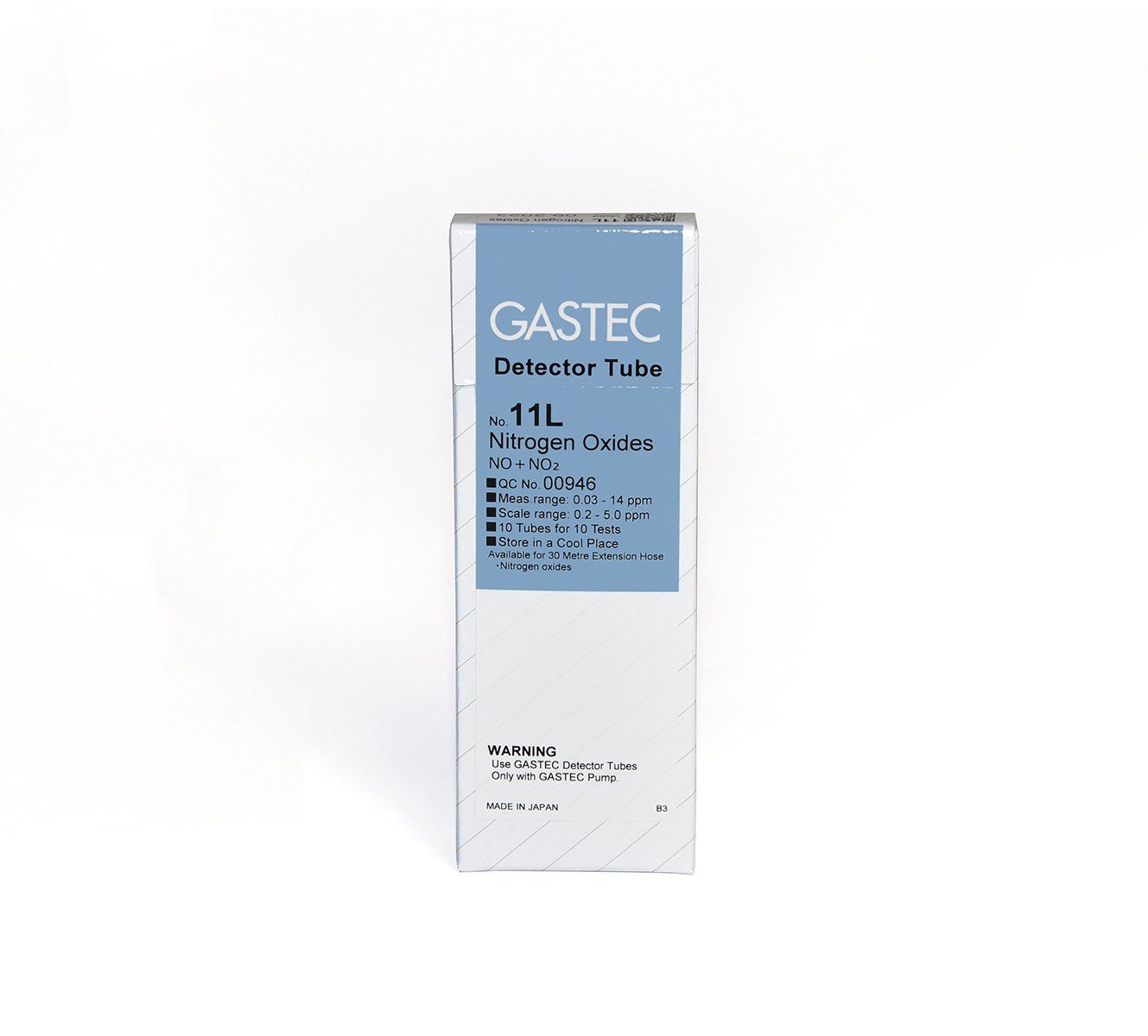 Gastec Nitrogen Oxides 0.0314 ppm Gas Detector Tube Sampling Depot